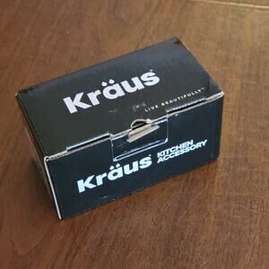 KRAUS KWDB-20BB Garbage Disposal Air Switch Button Brushed brass New